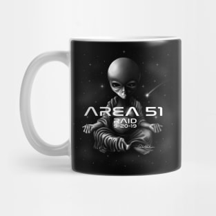 Area 51 Raid / Buddha Alien Mug